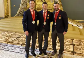 Трех хоккеистов «Динамо» наградили в Кремле